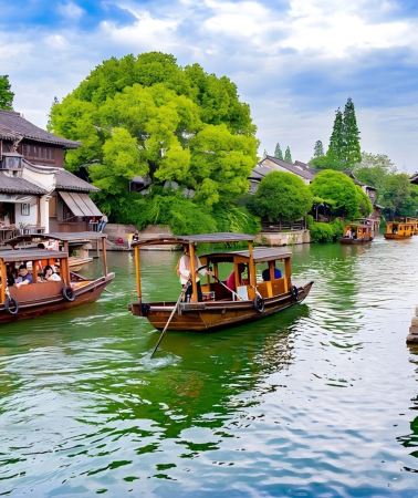 3D2N • Shanghai + Hangzhou + Wuzhen Xizha  Itinerary can be adjusted. Hotels can be replaced or excluded.