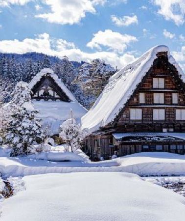 6日5晚 • 北陸冬の物語 6天美景之旅  「日本三大名園」兼六園、「世界文化遺產」白川鄉合掌村、「日本百大名城」岡崎城、高山懷舊街、東茶屋街、富岩運河環水公園~世界最美星巴克