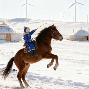 呼和浩特+辉腾锡勒草原+乌兰哈达火山地质公园+响沙湾5日4晚拼小团
