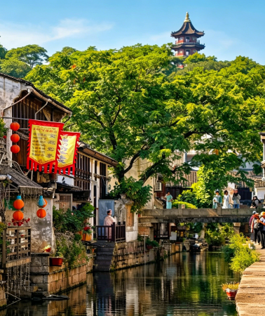 3天2晚 • 杭州＋紹興｜可靈活定制「宿」杭州2晚連住4＆5鑽任選「遊」西湖＋西溪濕地遊船 紹興魯迅故里＋沈園＋東湖探秘