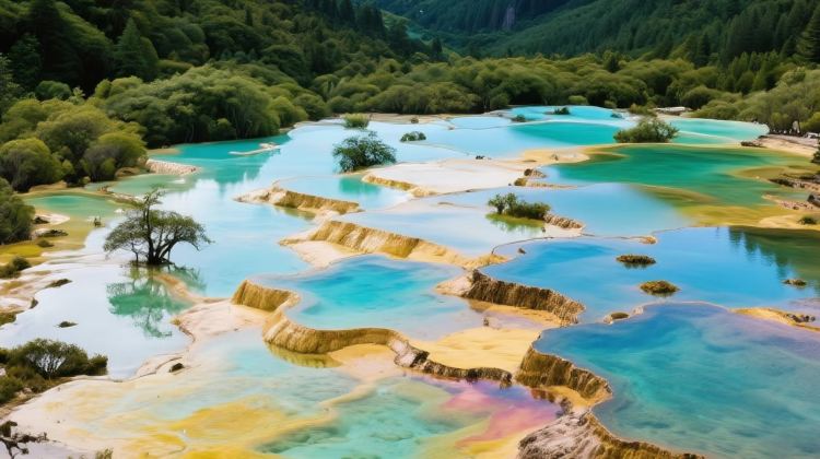 5-Day Jiuzhaigou + Huanglong National Scenic Area + Emeishan City + Leshan