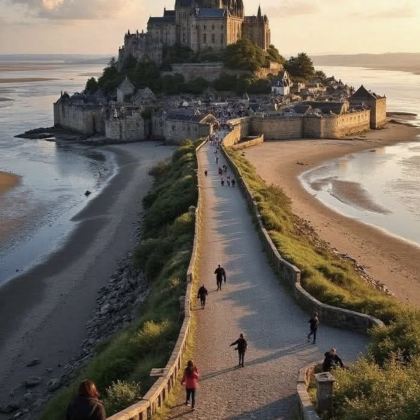 法国巴黎+圣米歇尔山5日4晚拼小团