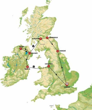 14D13N • Great British and Irish Route with London