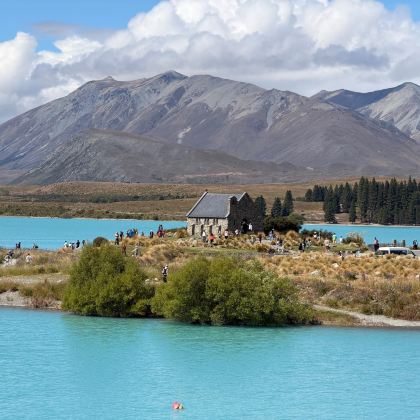 新西兰北岛+南岛+霍比特村+皇后镇+特卡波湖+凯库拉观鲸游船10日9晚拼小团