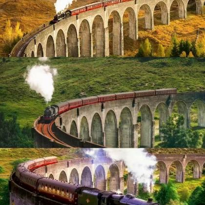 苏格兰高地天空岛+格伦菲南高架桥+老人峰+苏格兰裙岩悬崖+内斯特角灯塔6日5晚拼小团