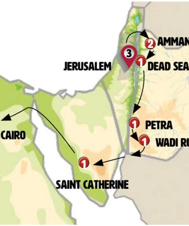 12D11N • Classical Jerusalem, Jordan and Cairo