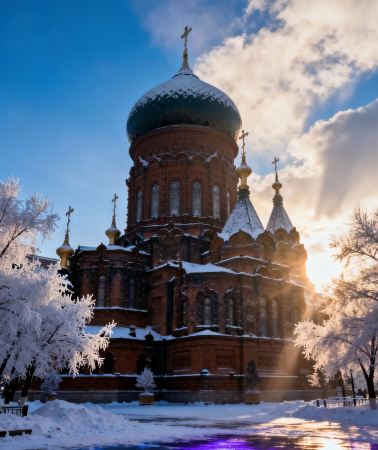 8D7N • Harbin + China's Snow Town + Jilin + Changbai Mountain + Yanji 