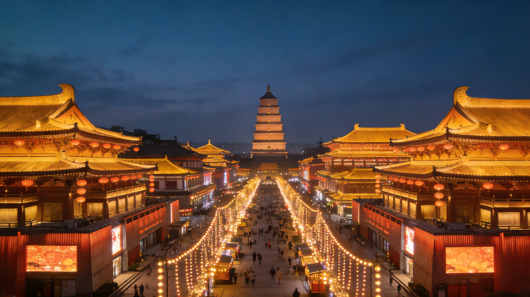 4D3N · Group Tours · Top choice for vacation-Xi'an-Walk the Legend of Mount Hua and City also include Muslim Quarter, include Bell tower