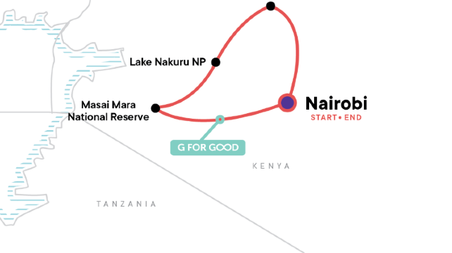 9-Day Kenya Camping Safari from Nairobi·Samburu National Reserve | Lake Nakuru National Park | Masai Mara