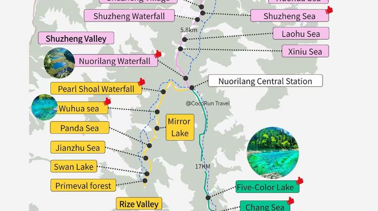 3D2N · Group Tours · Round-trip high-speed rail from Chengdu to Jiuzhaigou with tickets included, professional tour guide service 4-diamond hotel,Free travel photography & afternoon tea
