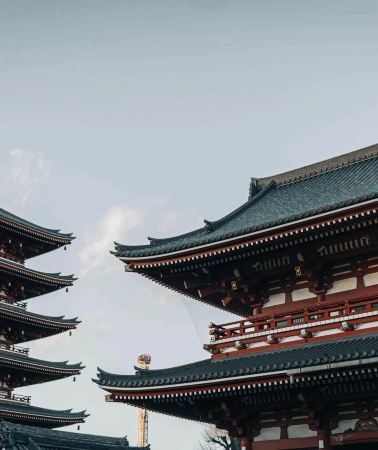 5天4晚 • 【靜謐東京】淺草寺＋皇居＋築地場外市場＋富士山中湖＋忍野八海＋天梯小鎮