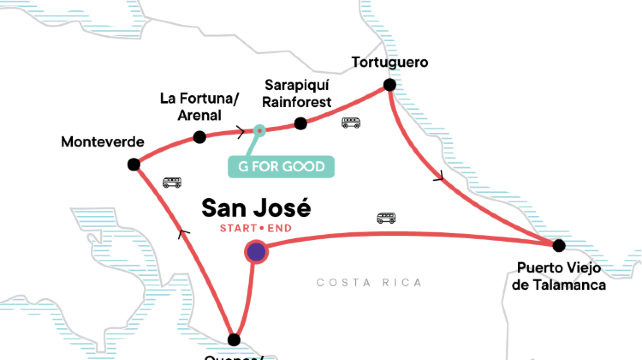 16-Day Costa Rica Adventure Tour from San José·Quepos, Monteverde, La Fortuna, Sarapiquí Rainforest, Tortuguero | Max 16 Pax