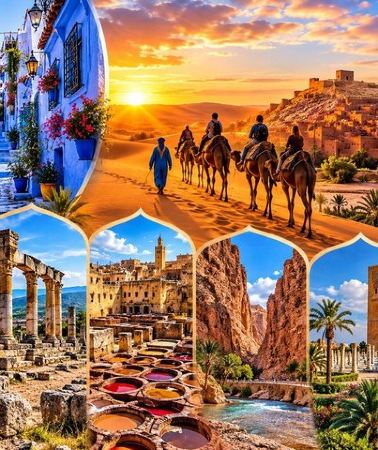 10D9N • 10-Day Morocco Tour from Tangier to Casablanca via Sahara