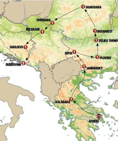 15D14N • From Athens to Dubrovnik