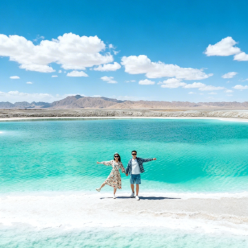 青海湖景区+茶卡盐湖+莫高窟+张掖七彩丹霞旅游景区6日5晚自由行