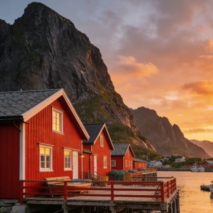 挪威罗弗敦群岛+冰岛10日8晚跟团游