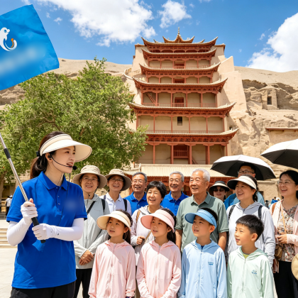 西宁+青海湖景区+茶卡盐湖+敦煌+嘉峪关+张掖8日7晚跟团游