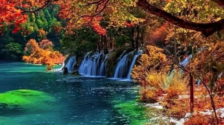 5-Day Autumn Splendor with Guaranteed Jiuzhaigou Entry & Train Tickets: Sanxingdui - Jiuzhaigou & Huanglong by High-Speed Rail - Dujiangyan & Panda Valley - Bipenggou Fall Colors
