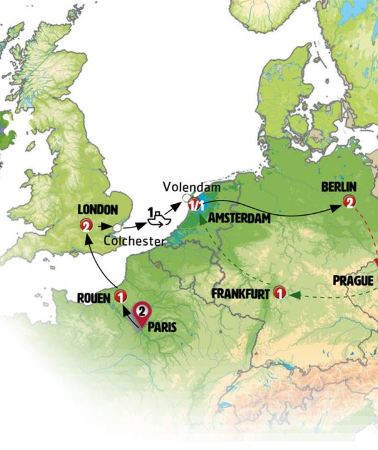 10D9N • Paris and European Capitals GO