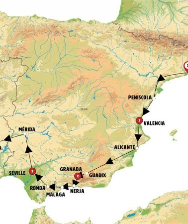 10D9N • Barcelona, Andalusia and Lisbon