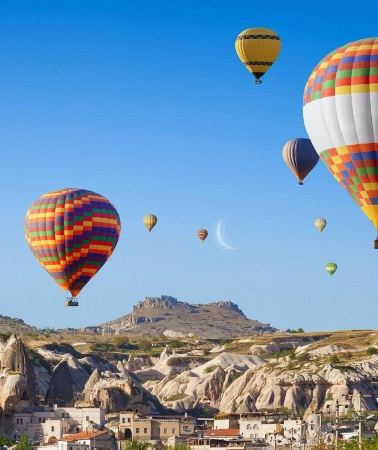 3D2N • Dreamy Turkey with hot-air balloon flight: Istanbul, Cappadocia