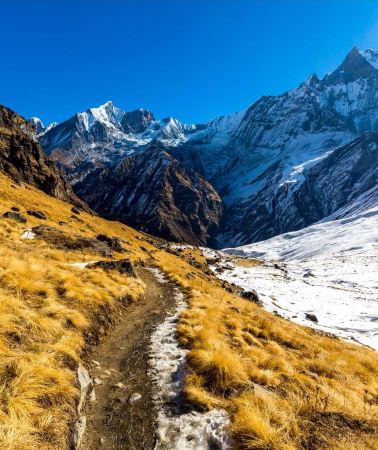 11D10N • Nepal 11-day 10-night private tour: Kathmandu - Pokhara - ABC Annapurna Base Camp Trek: English-speaking Sherpa guide
