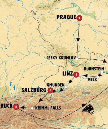 10D9N • Top Highlights of Czechia and Austria, ending Vienna