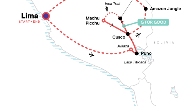 Inca Trail | 15-Day Peru Panorama Tour from Lima·Puno, Lake Titicaca, Cusco, Machu Picchu and Tambopata