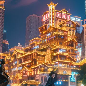 重庆+成都+乐山大佛+三星堆博物馆+成都大熊猫繁育研究基地+黄龙溪5日4晚跟团游