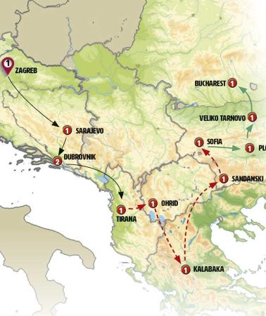 13D12N • Balkan Dreams