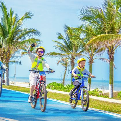 户外活动·海南东西线骑行亲子营｜海口至三亚，百公里成长之旅经万宁冲浪+探秘火山溶洞，5晚五钻尊享酒店