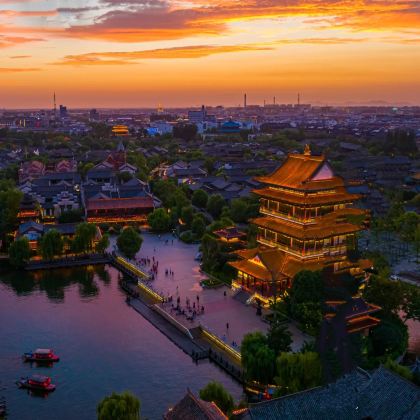 山东枣庄台儿庄古城+微山湖国家湿地景区+临沂龟蒙顶+王羲之故居5日4晚私家团