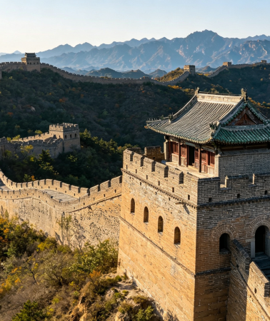 5D4N • A Journey Through China's Ancient Wonders: Yanmenguan + Yingxian Wooden Pagoda + Yungang Grottoes + The Hukou Waterfall Scenic Area