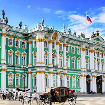 俄罗斯莫斯科+圣彼得堡8日6晚跟团游