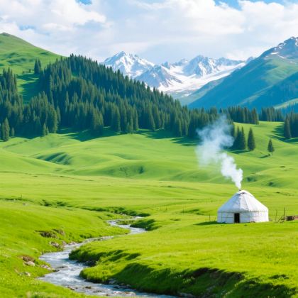 新疆北疆+乌鲁木齐+喀纳斯景区+赛里木湖9日8晚跟团游