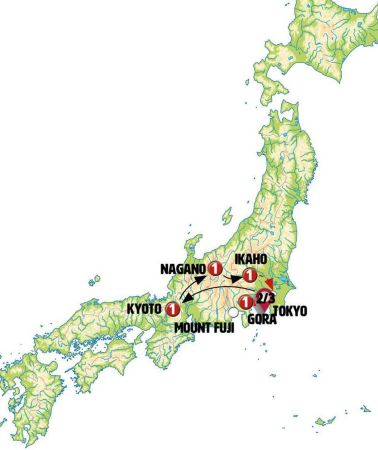 8D7N • Tokyo, Kyoto, Alps and Fuji