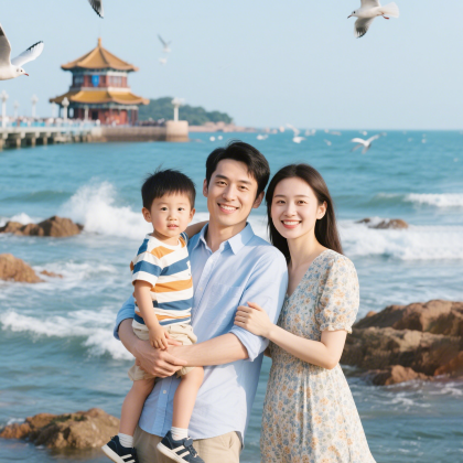 山东青岛+烟台+威海+蓬莱区5日4晚跟团游