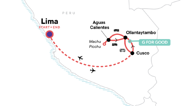 8-Day Machu Picchu Adventure from Lima·Cusco, Sacred Valley, Aguas Calientes and Machu Picchu