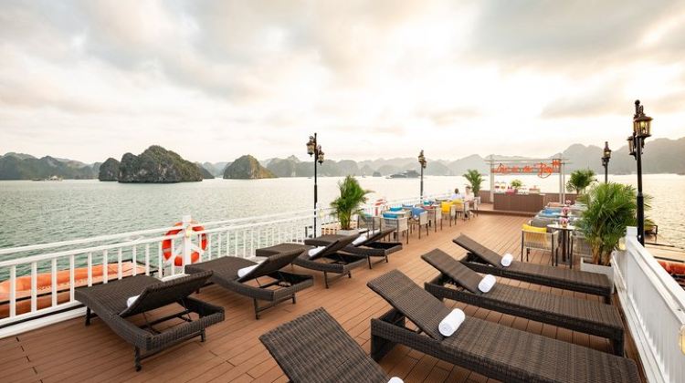 2D1N · Group Tours · The Best Halong Bay Overnight Cruise– CozyBay Grand-All Inclusive