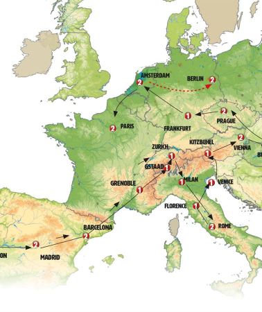 26D25N • All Europe