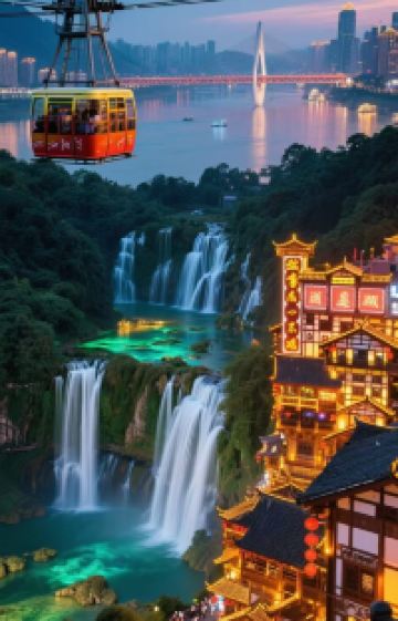 重庆+成都+九寨沟5日4晚拼小团图片