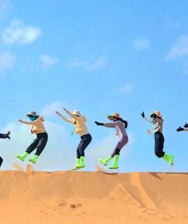 6D5N • Yinchuan + Zhongwei + Tenggeli Desert + Tengger Desert Five Lakes Crossing