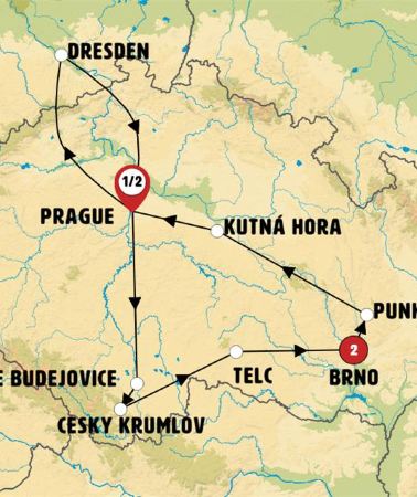 7D6N • Czech Triangle