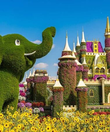 2D1N • Miracle Garden Admission Tickets with Transfer Options