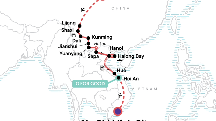 22-Day China & Vietnam: Chengdu to Ho Chi Minh