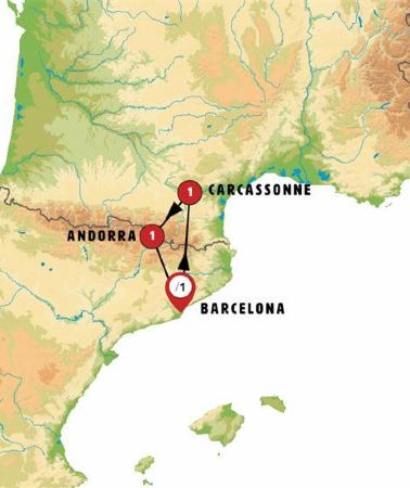 4D3N • Catalonia, South of France and Andorra