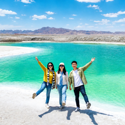 兰州+张掖+敦煌+黑独山+茶卡盐湖+青海湖景区9日8晚自由行