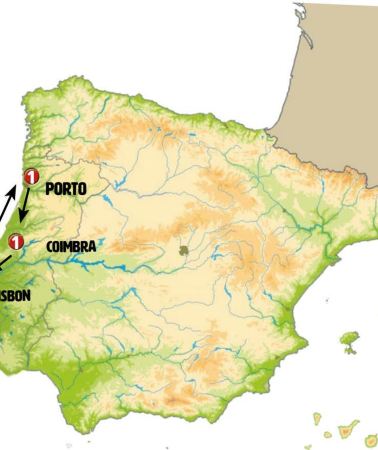 6D5N • Northern Portugal with Lisbon