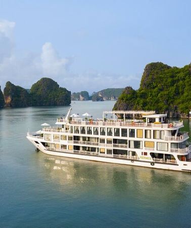 2D1N • Hanoi: 2-Day Halong Bay on Hermes Luxury Cruise with Balcony