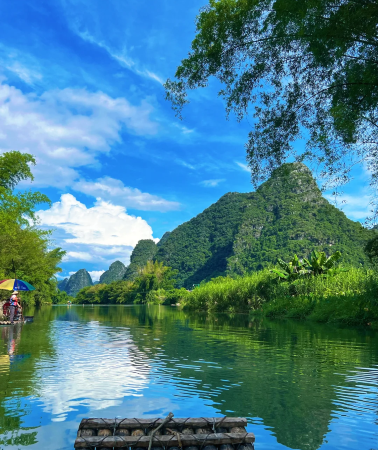 2D1N • Guilin-Yangshuo Muslim tour: Elephant Trunk Hill - Xingping Ancient Town - Xianggong Mountain - Yulong River Bamboo Rafting